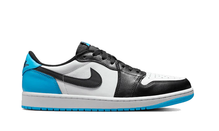 Air Jordan 1 Low Black Dark Powder Blue