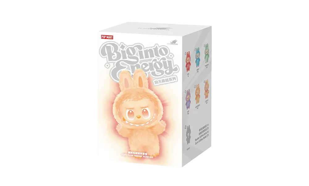 Labubu The Monsters Big into Energy Series Vinyl Plush Pendant (BLINDBOX 1 szt.)